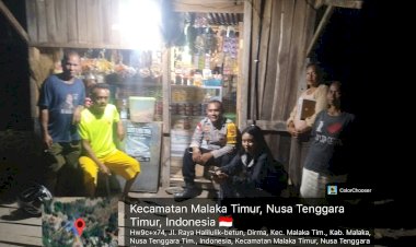Cegah-Karhutla-Sejak-Dini,-Bhabinkamtibmas-Ajak-Warga-Malaka-Timur-Peduli-Lingkungan