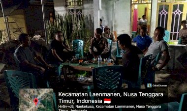 Polsek-Malaka-Timur-Rangkul-Warga-Jaga-Kamtibmas-dan-Cegah-Kebakaran-Lahan