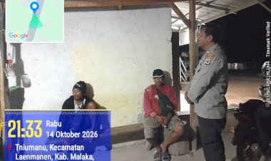 Cegah-Tawuran-dan-Gangguan-Kamtibmas,-Polsek-Laenmanen-Intensifkan-Patroli-di-Wilayah-Pedesaan