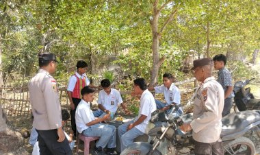 Polsek-Sasitamean-Ajak-Pelajar-SMA-Jaga-Kamtibmas,-Cegah-Tawuran-dan-Lindungi-Diri-dari-TPPO
