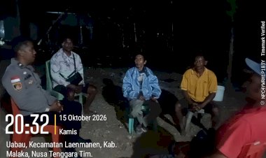 Patroli-Malam-di-Laenmanen,-Polri-Ajak-Masyarakat-Bersama-Jaga-Kamtibmas-Tetap-Kondusif