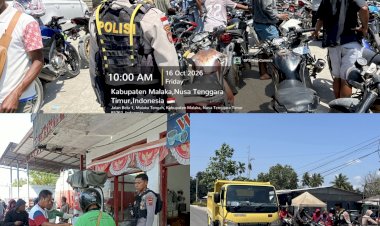 Hadir-Jaga-Ketertiban-Antrean-BBM,-Polres-Malaka-Berikan-Pelayanan-Humanis-di-SPBU-Laran-dan-Labarai