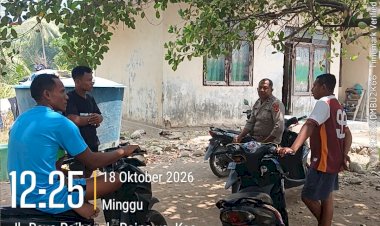 Patroli-Dialogis-di-Kobalima,-Polri-Ajak-Masyarakat-Jaga-Kamtibmas-dan-Waspada-TPPO