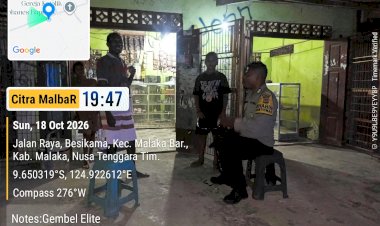 Dekat-dengan-Masyarakat,-Polsek-Malaka-Barat-Perkuat-Pencegahan-Gangguan-Kamtibmas-melalui-Patroli-Dialogis