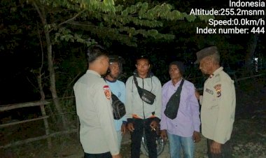 Polsek-Sasitamean-Tingkatkan-Patroli-Malam,-Imbau-Warga-Waspadai-Curanmor-dan-TPPO