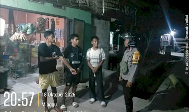Polsek-Wewiku-Intensifkan-Patroli-Dialogis,-Ajak-Masyarakat-Jaga-Kamtibmas-Tetap-Kondusif