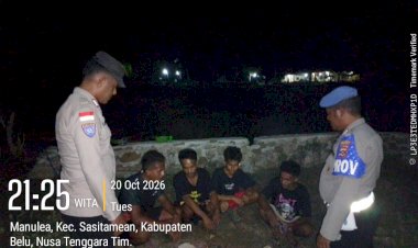 Polsek-Sasitamean-Hadir-di-Malam-Hari,-Ajak-Masyarakat-Perkuat-Kepedulian-terhadap-Keamanan-Lingkungan