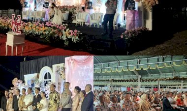 Polri-Hadir-di-Momen-Bahagia-Warga,-Kapolres-Malaka-Ajak-Jaga-Keamanan-dan-Ketertiban