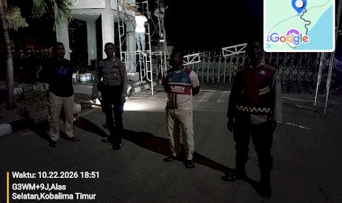 Cegah-Gangguan-Kamtibmas-Sejak-Dini,-Polsek-Kobalima-Perkuat-Kehadiran-Polisi-di-Tengah-Warga