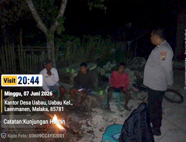 Antisipasi Gangguan Kamtibmas Sejak Dini, Polsek Laenmanen Tingkatkan Patroli Rutin Malam Hari