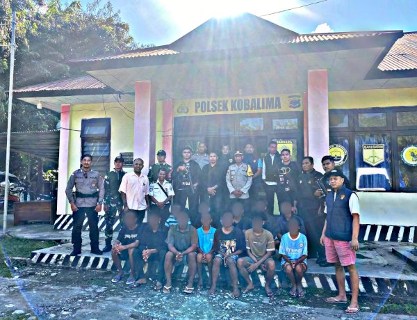 Respons Cepat Polres Malaka Amankan 12 Warga Negara Timor Leste Nonprosedural, Selanjutnya Diserahkan kepada Imigrasi Atambua Sesuai Prosedur Hukum
