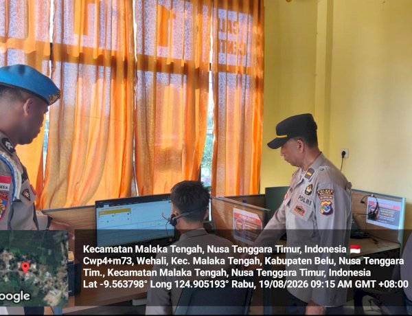 Polres Malaka Siaga 24 Jam, Call Center 110 Siap Layani Aduan Masyarakat