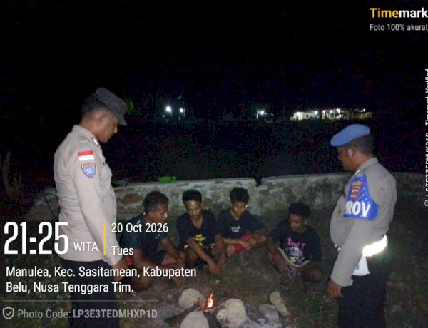 Polsek Sasitamean Hadir di Malam Hari, Ajak Masyarakat Perkuat Kepedulian terhadap Keamanan Lingkungan