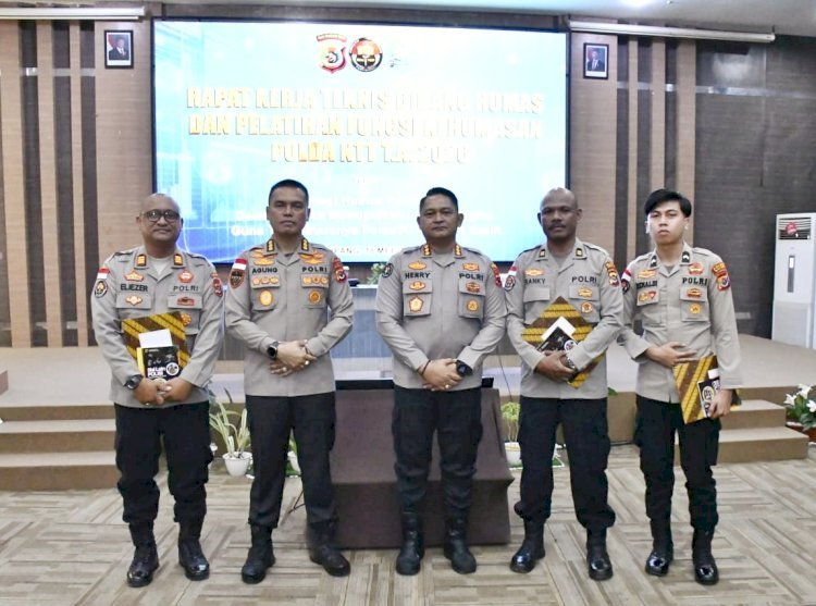 Polres Malaka Masuk Jajaran Terbaik Pengelolaan Media Digital di Lingkungan Polda NTT