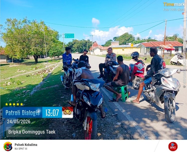 Polsek Kobalima Gencarkan Edukasi Kamtibmas dan Pencegahan TPPO kepada Masyarakat