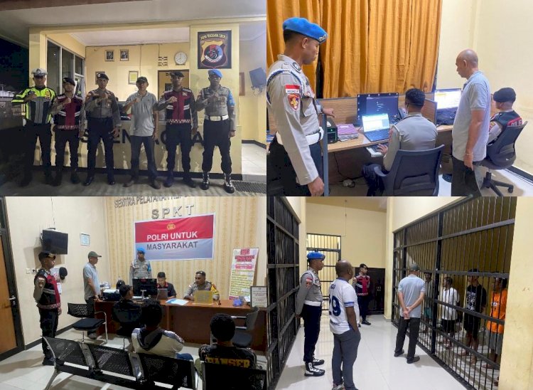 Polres Malaka Pastikan Kesiapsiagaan Personel dan Keamanan Tahanan Tetap Optimal