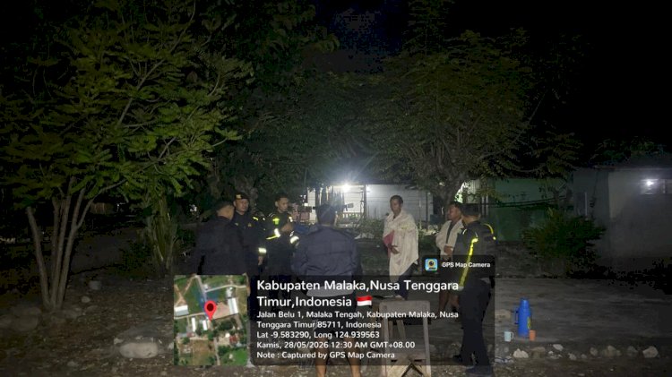 Patroli Malam Polres Malaka Perketat Pengawasan Kos-Kosan, Cegah Curanmor dan Balap Liar