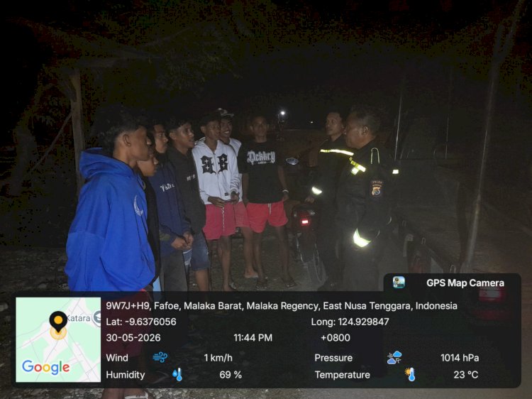 Polsek Malaka Barat Perkuat Kehadiran Polisi di Tengah Masyarakat, Warga Diajak Aktif Jaga Kamtibmas