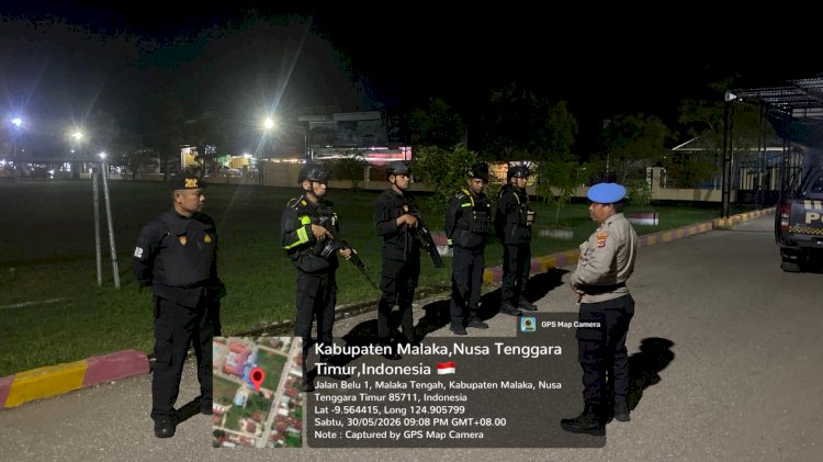 Patroli Malam Polres Malaka Intensifkan Pengawasan Kos-Kosan, Cegah Curanmor dan Balap Liar