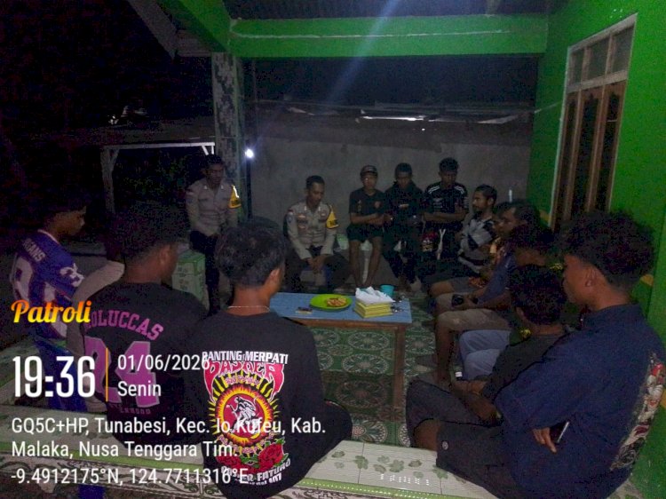 Kehadiran Polisi di Malam Hari Beri Rasa Aman bagi Warga Sasitamean