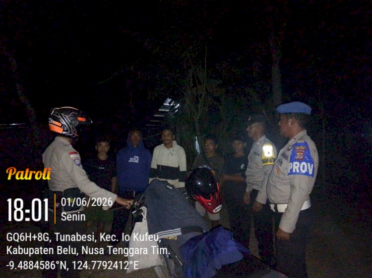 Polsek Sasitamean Gencarkan Patroli Dialogis dan KRYD, Ajak Masyarakat Jaga Kamtibmas