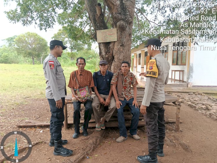Polsek Sasitamean Tingkatkan Edukasi Pencegahan Curanmor Melalui Patroli Dialogis
