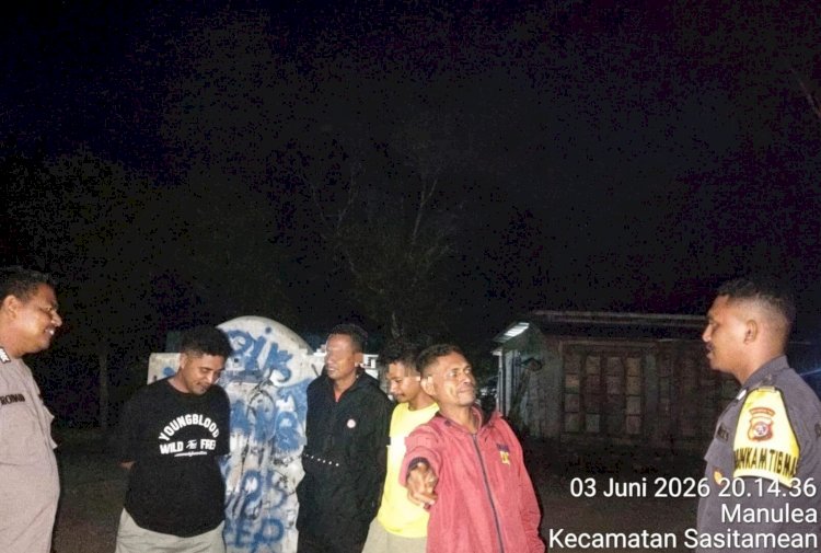 Warga Sasitamean Dilibatkan Aktif Jaga Keamanan Lingkungan Melalui Patroli Dialogis Polri