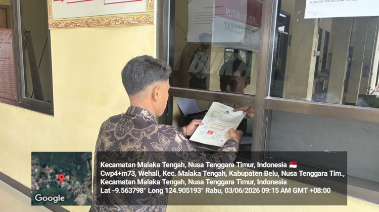 Polres Malaka Hadirkan Layanan SKCK Humanis dan Anti Pungli