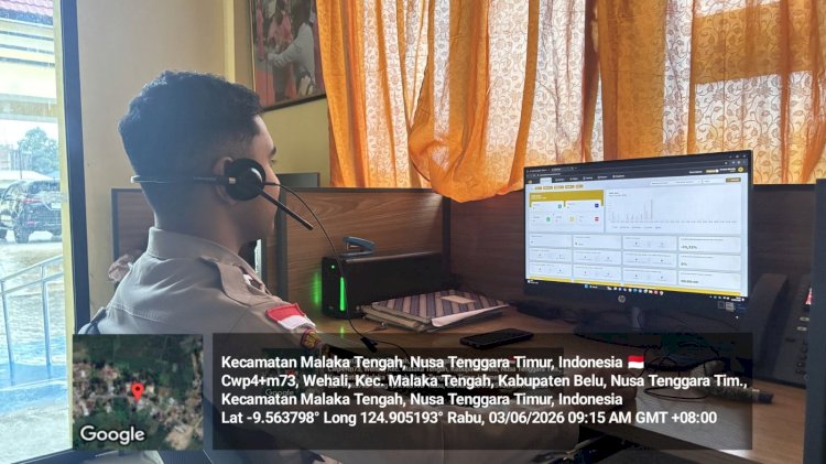 Polres Malaka Siaga 24 Jam, Call Center 110 Siap Layani Aduan Masyarakat