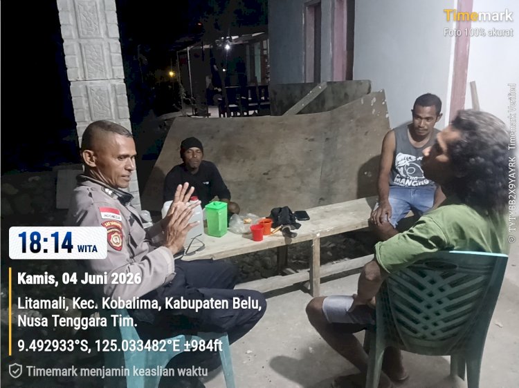 Patroli dialogis Polsek Kobalima pererat kedekatan Polri dan masyarakat