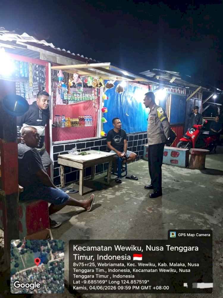 Patroli dialogis Polsek Wewiku perkuat kemitraan dengan masyarakat dalam menjaga kamtibmas