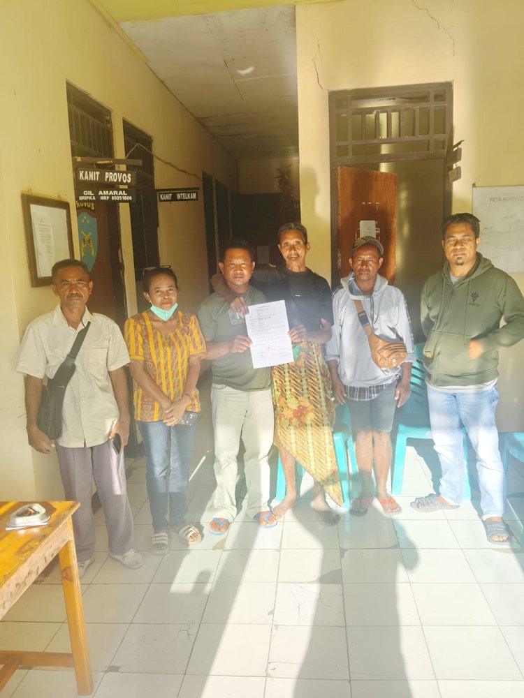 Polsek Rinhat Fasilitasi Penyelesaian Sengketa Kepemilikan Sapi Melalui Restorative Justice