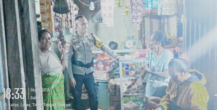 Patroli Malam Polsek Wewiku Cegah Kenakalan Remaja dan Aksi Premanisme di Wilayah Pedesaan