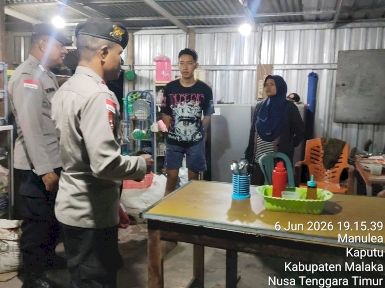Polsek Sasitamean Bangun Kesadaran Warga Melalui Patroli Dialogis dan Edukasi Kamtibmas
