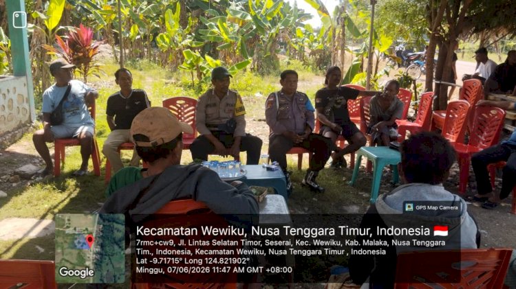 Kehadiran Polisi di Tengah Masyarakat, Patroli Dialogis Polsek Wewiku Ciptakan Rasa Aman dan Nyaman