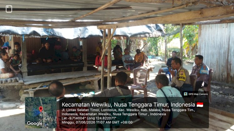 Patroli Dialogis Polsek Wewiku Perkuat Sinergi dengan Masyarakat dalam Menjaga Kamtibmas
