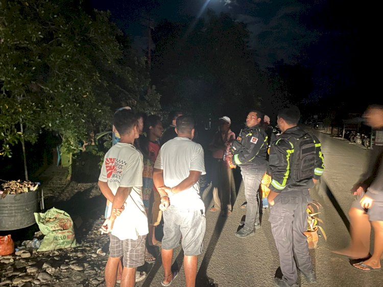 Patroli Dialogis Samapta Polres Malaka Intensifkan Pengawasan Kos-Kosan dan Lokasi Rawan Gangguan Kamtibmas