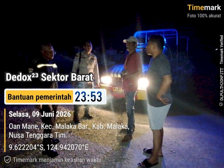 Polsek Malaka Barat Ajak Warga Jadi Garda Terdepan Menjaga Keamanan Lingkungan