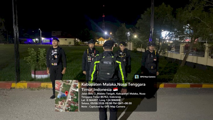 Polres Malaka Tingkatkan Pengawasan Malam Hari, Cegah Curanmor di Area Kos-Kosan dan Titik Rawan