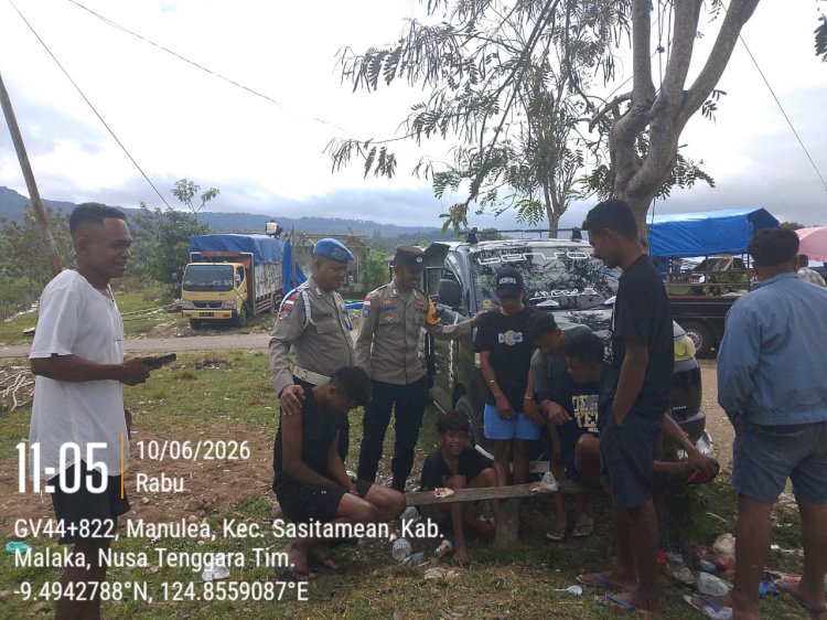 Polsek Sasitamean Perkuat Pencegahan Curanmor Melalui Patroli Dialogis dan Edukasi Masyarakat