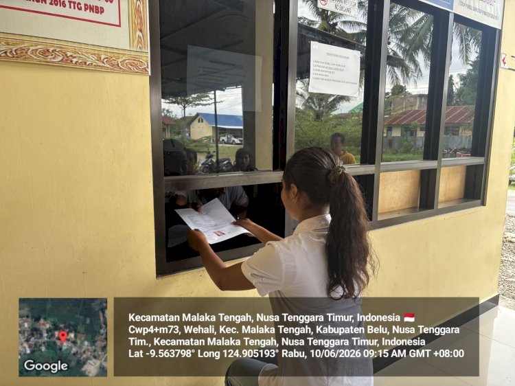Polres Malaka Hadirkan Layanan SKCK Humanis dan Anti Pungli
