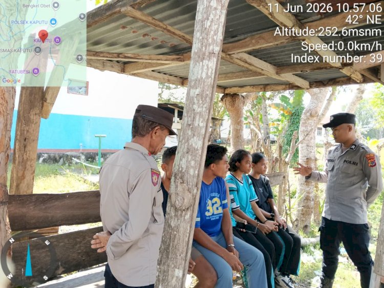 Polsek Sasitamean Laksanakan Patroli Dialogis, Cegah Dini Kejahatan dan Gangguan Kamtibmas