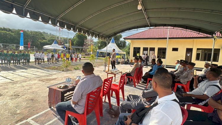Kapolres Malaka resmi buka turnamen bola voli Hari Bhayangkara ke-80