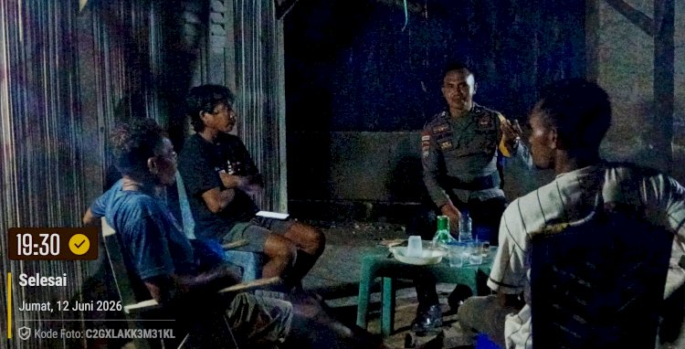 Menjaga Saat Warga Terlelap, Polsek Wewiku Hadir Membawa Rasa Aman hingga Pelosok Desa