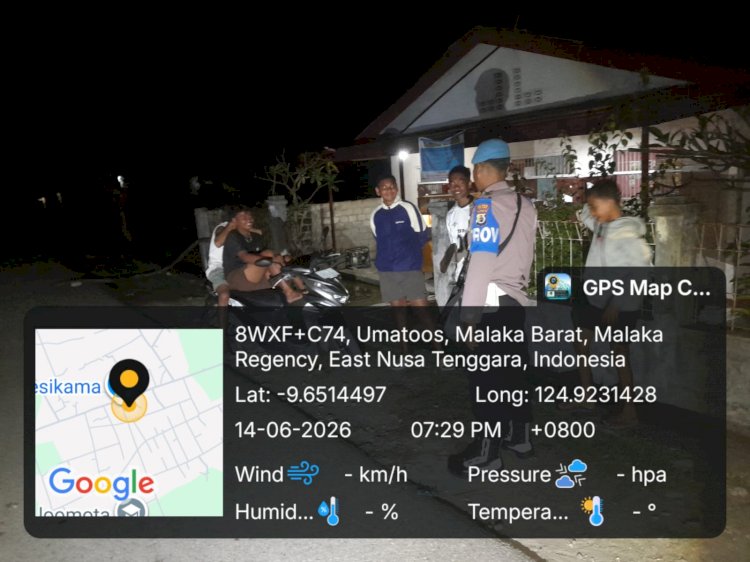 Polisi Ajak Generasi Muda Malaka Barat Jauhi Tawuran dan Jaga Kamtibmas