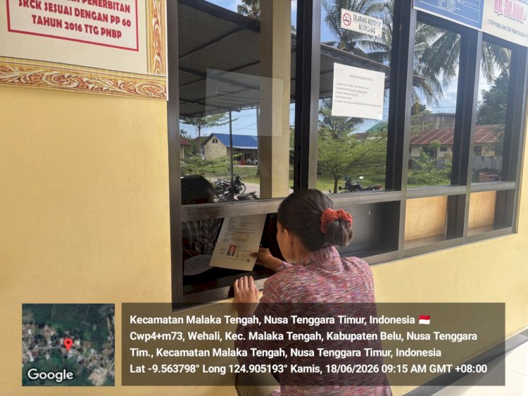 Polres Malaka Hadirkan Layanan SKCK Humanis dan Anti Pungli