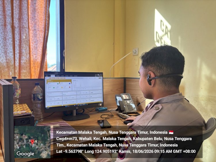 Polres Malaka Siaga 24 Jam, Call Center 110 Siap Layani Aduan Masyarakat