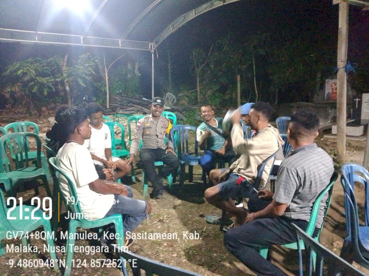 Patroli Dialogis Polsek Sasitamean, Wujud Nyata Pemeliharaan Kamtibmas dan Pencegahan Curanmor