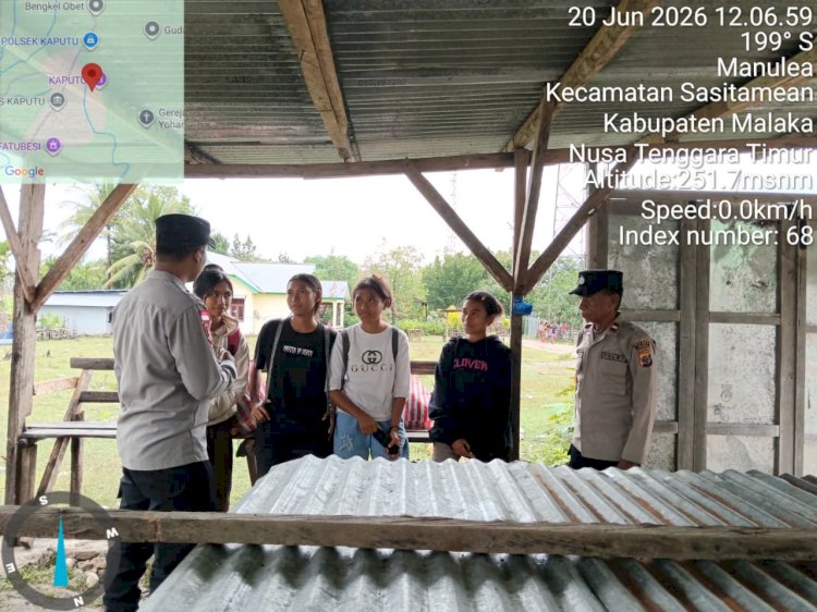 Edukasi warga dan cegah kriminalitas, Polsek Sasitamean gencarkan patroli dialogis