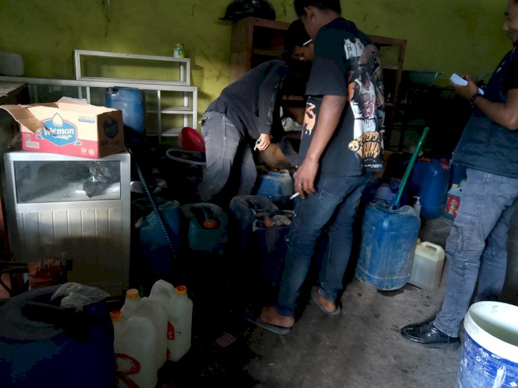 Polres Malaka Amankan Ratusan Liter BBM Subsidi yang Diduga Akan Diperjualbelikan Secara Ilegal